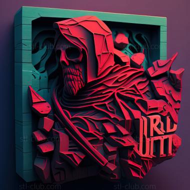 3D модель Игра Hyper Light Drifter (STL)